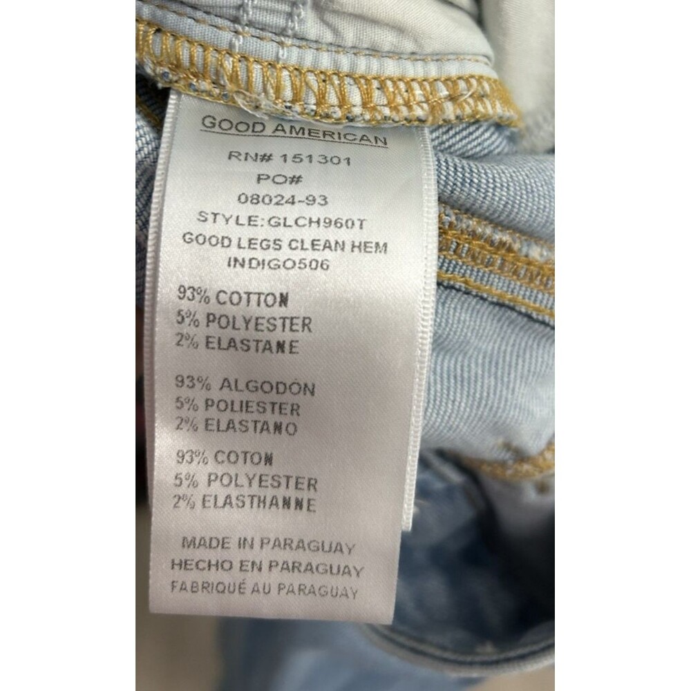 Good American Skinny Jeans Good Leg form fit  Stretch Women’s capsule Size 4/27 - Picture 8 of 8